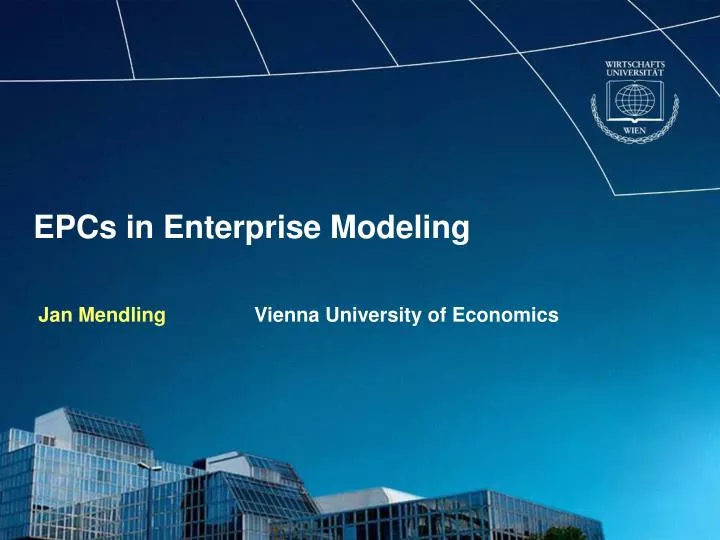 epcs in enterprise modeling