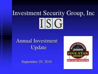 Investment Security Group, Inc