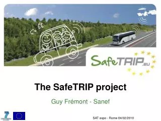 The SafeTRIP project