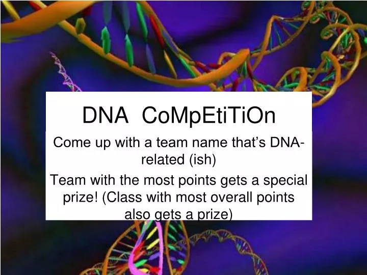 dna competition