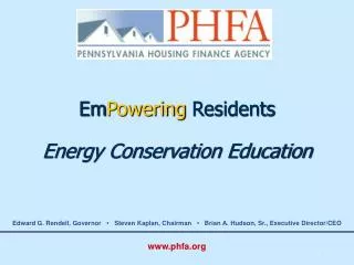 Em Powering Residents Energy Conservation Education