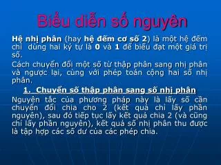 bi u di n s nguy n