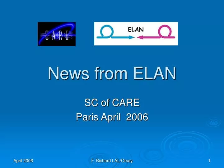 news from elan