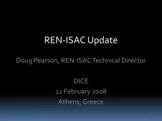 REN-ISAC Update