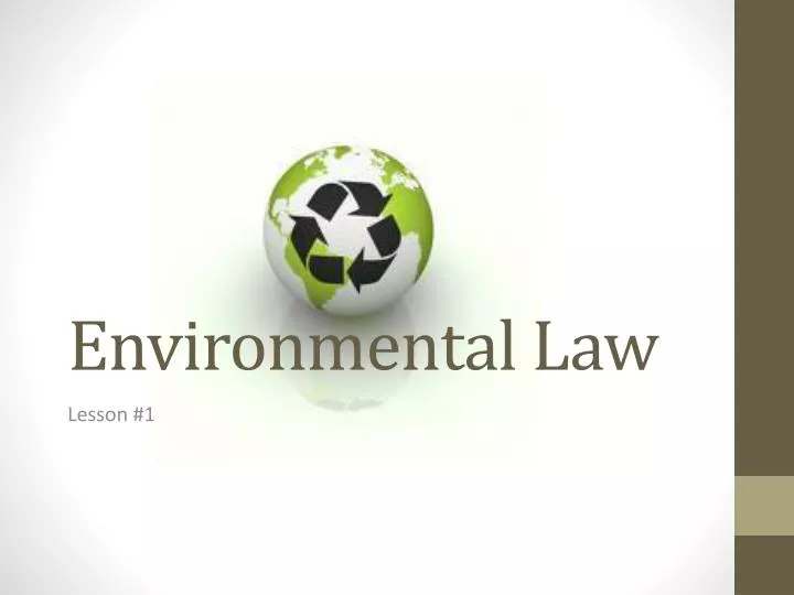 environmental law