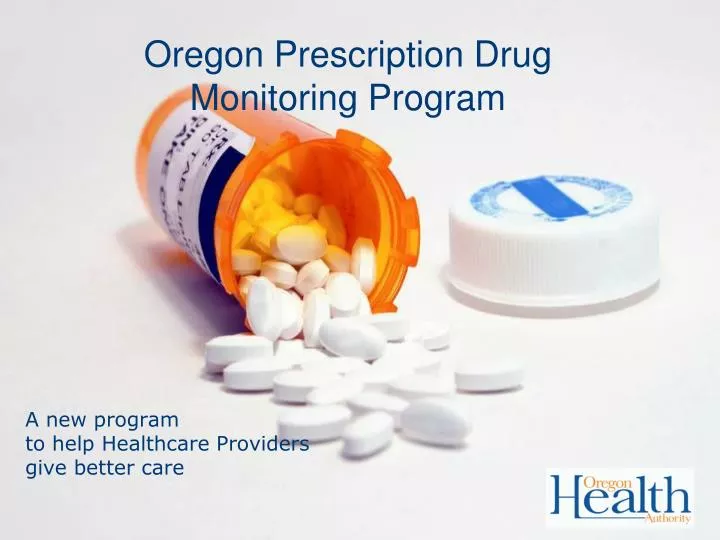 oregon prescription drug monitoring program