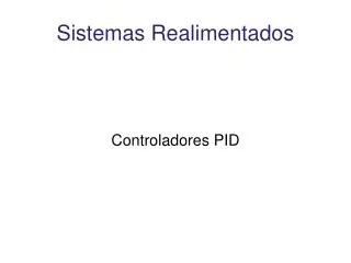 sistemas realimentados