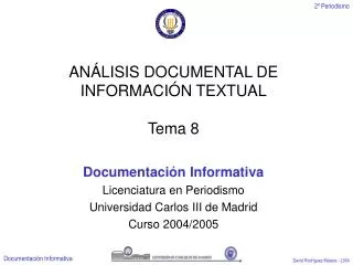 an lisis documental de informaci n textual