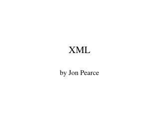 XML