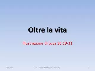 oltre la vita