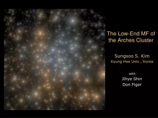 The Low-End MF of the Arches Cluster