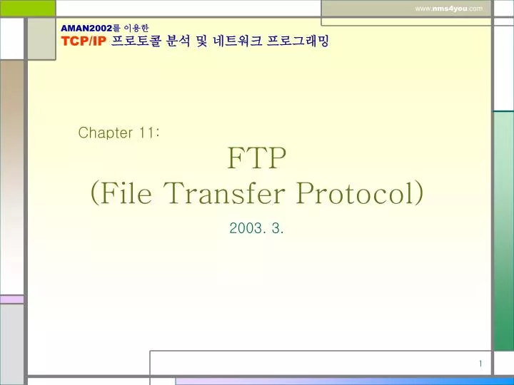 ftp file transfer protocol