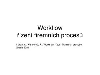 workflow zen firemn ch proces