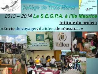 coll ge de trois mares