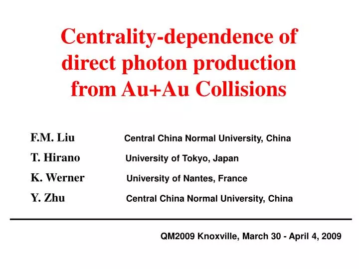 centrality dependence of direct photon production from au au collisions