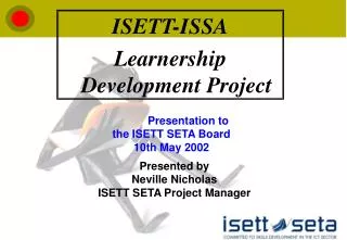 ISETT-ISSA Learnership Development Project