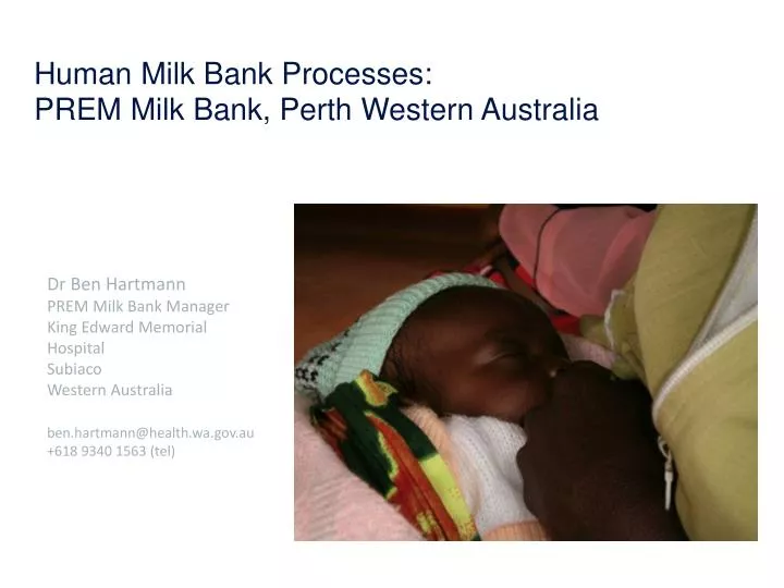 human milk bank processes prem milk bank perth western australia