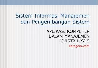 PPT - PENGEMBANGAN SISTEM PowerPoint Presentation, Free Download - ID ...