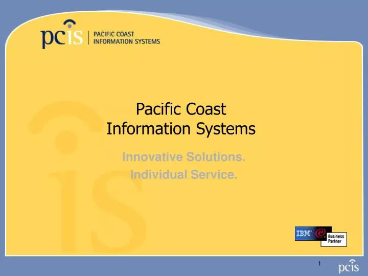 pacific coast information systems