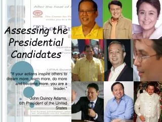Assessing the Presidential Candidates
