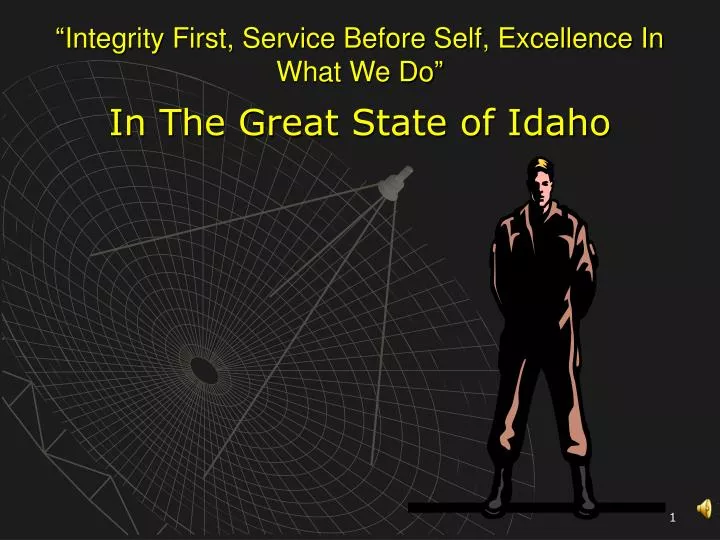 integrity first service before self excellence in what we do