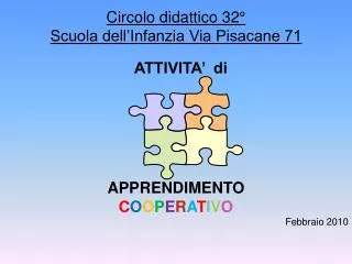 circolo didattico 32 scuola dell infanzia via pisacane 71