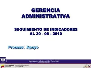 gerencia administrativa