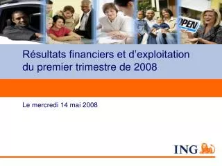 r sultats financiers et d exploitation du premier trimestre de 2008