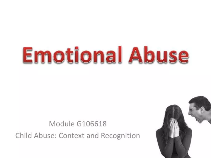 emotional abuse