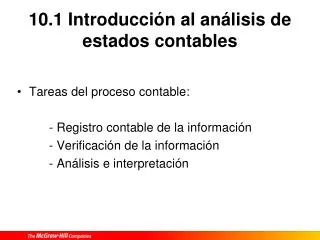 10 1 introducci n al an lisis de estados contables