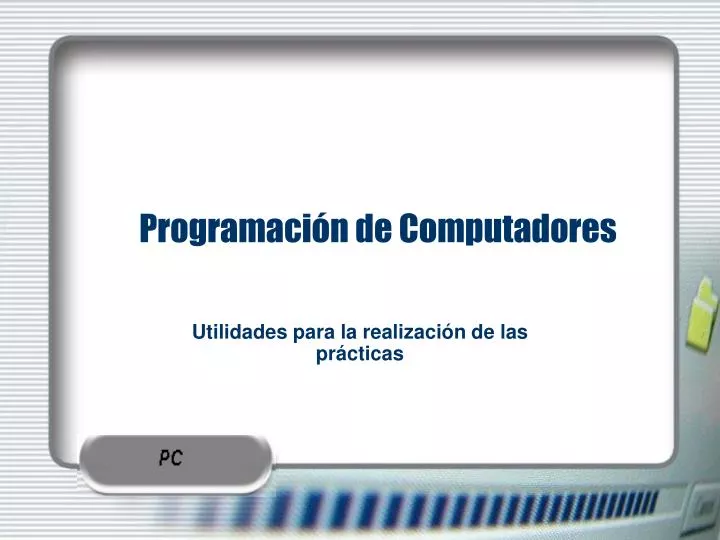 programaci n de computadores