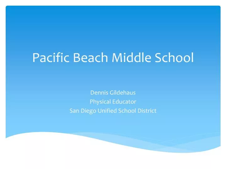pacific beach middle school