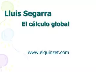 lluis segarra