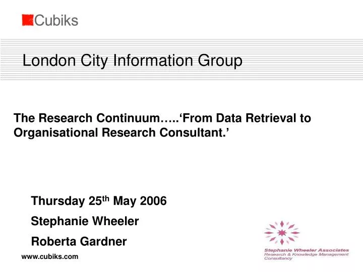 london city information group