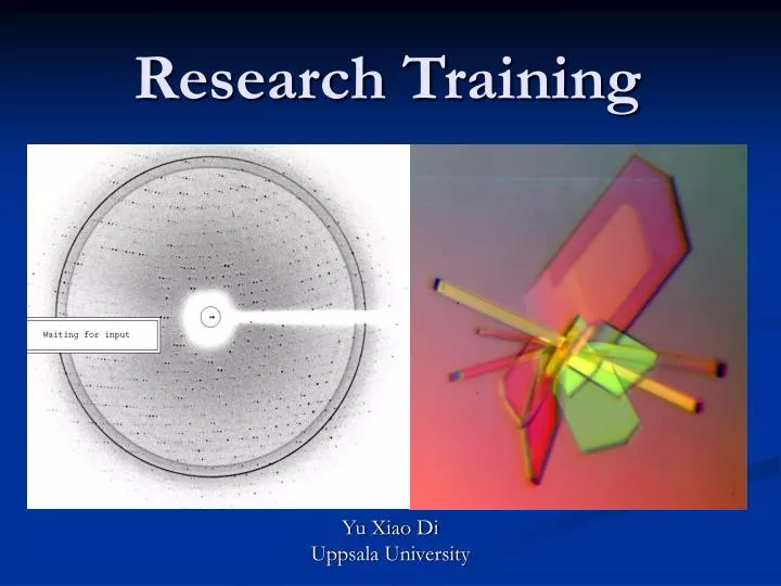 research training