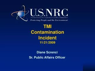 tmi contamination incident 11 21 2009