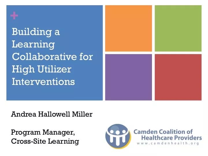building a learning collaborative for high utilizer interventions