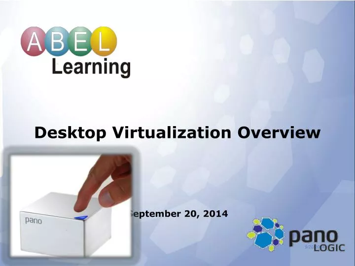 desktop virtualization overview