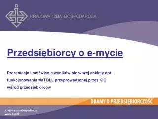 przedsi biorcy o e mycie