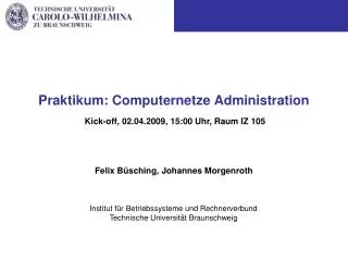 praktikum computernetze administration