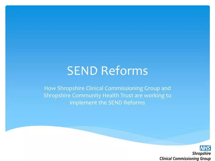 send reforms