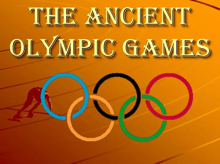 the ancient olympic games