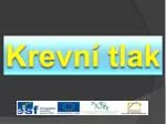 Krevní tlak - slide 1