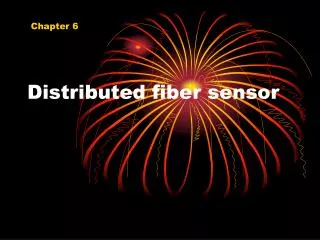 Distributed fiber sensor