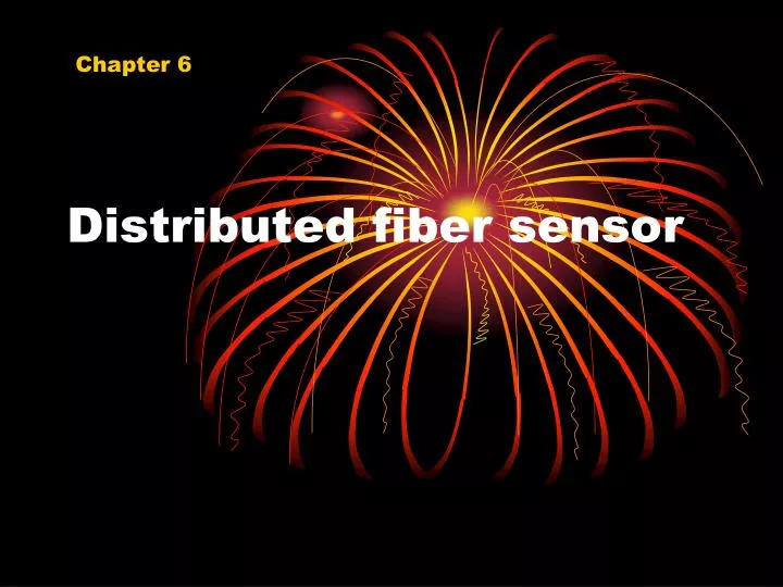 distributed fiber sensor