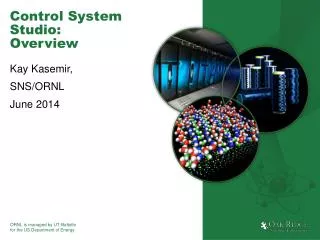 Control System Studio: Overview
