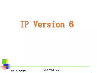 IP Version 6