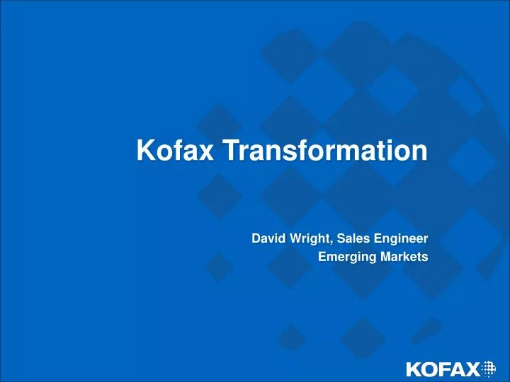kofax transformation