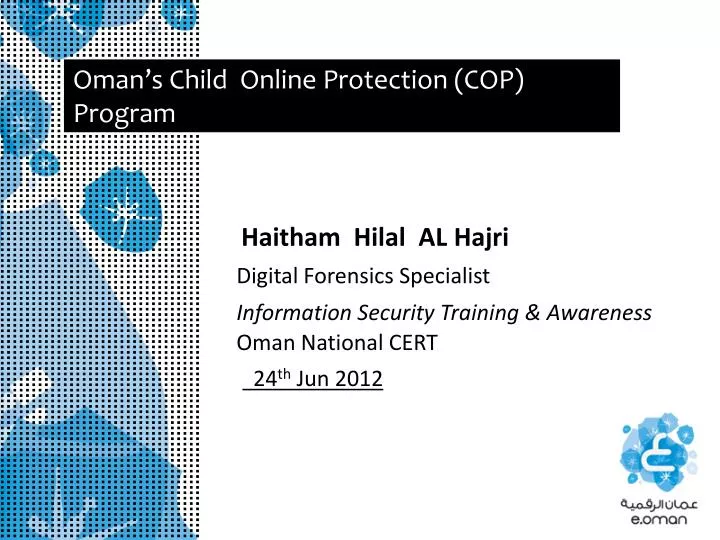oman s child online protection cop program