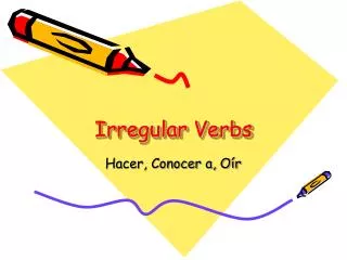irregular verbs
